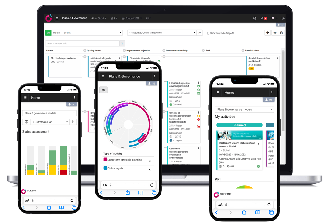 Digitized and inclusive Quality Management (QMS) - Cleerit